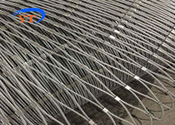 Stainless Steel Balustrede Safety Mesh 304 304L 316 316L For SGS / CE
