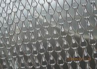 Double Hook Chain Door Fly Screen Chain Link Mesh Curtains 90*210cm 100*200cm