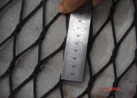 Stainless Black Oxide Ferrule Mesh For Zoo Mesh / Railing Installation / Bird Netting